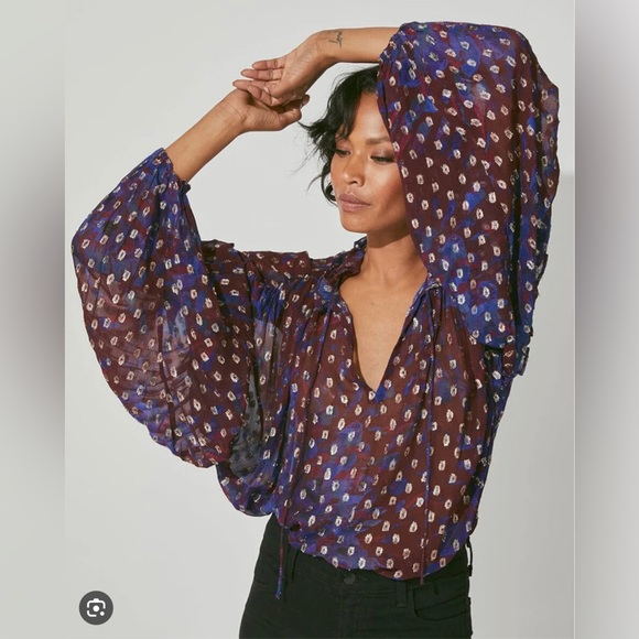 Cleobella Dara Blouse, NWT - Picture 2 of 6